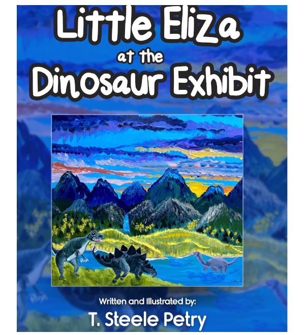 Little Eliza at the Dinosaur Exhibit